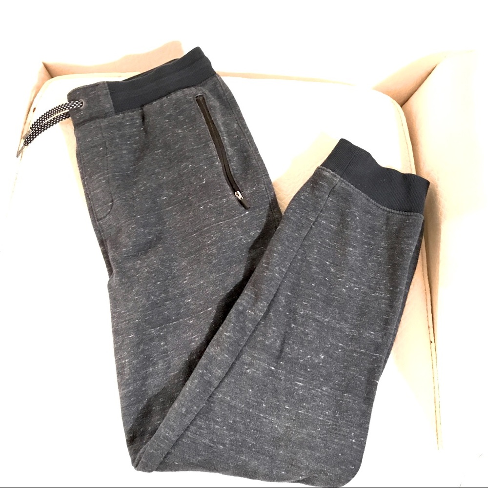 Old Navy heathered gray joggers kids size XL